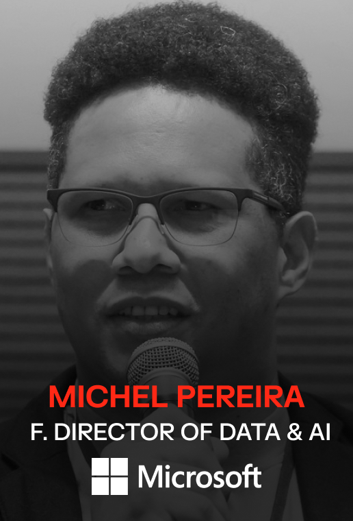 Michel Pereira, F. Director of Data & AI, Microsoft — mentor Strides
